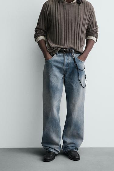 BAGGY FIT JEANS - Blue / Indigo by Zara