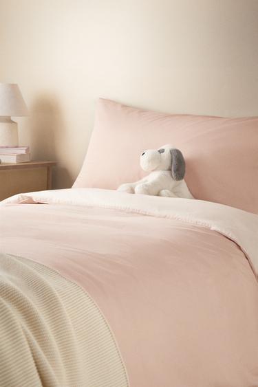 COPRIPIUMINO BAMBINI DOUBLE-FACE - Rosa di Zara