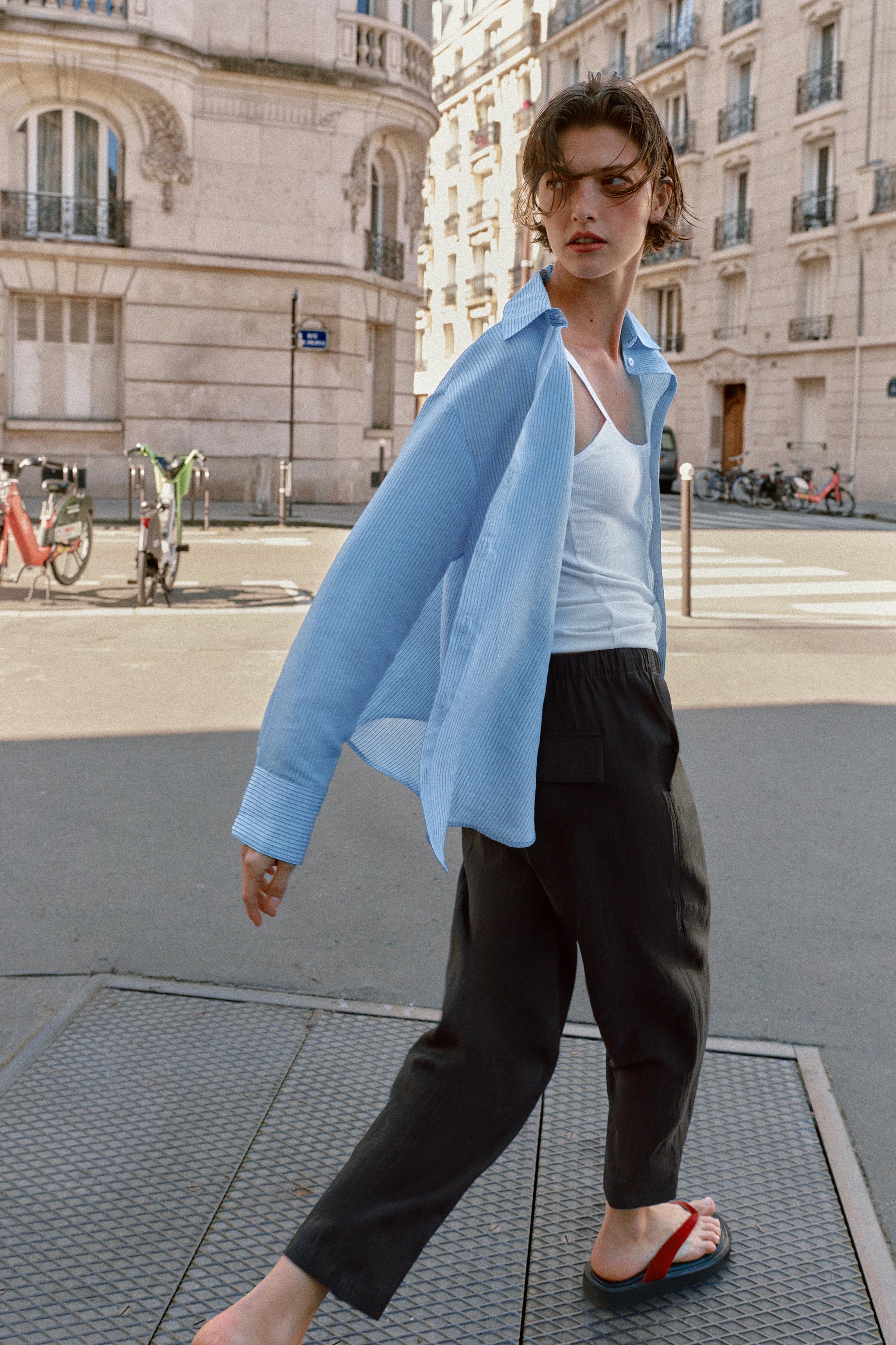 ELASTIC WAIST PANTS