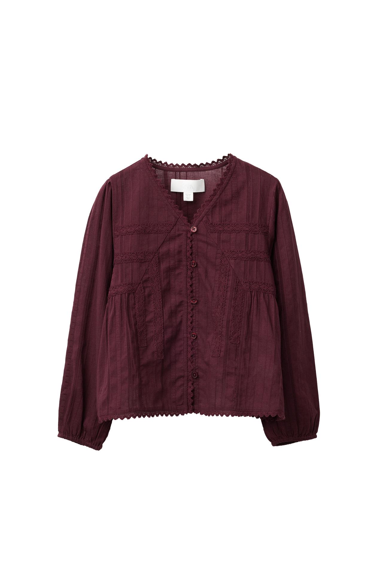 ROMANTIC LACE SHIRT
