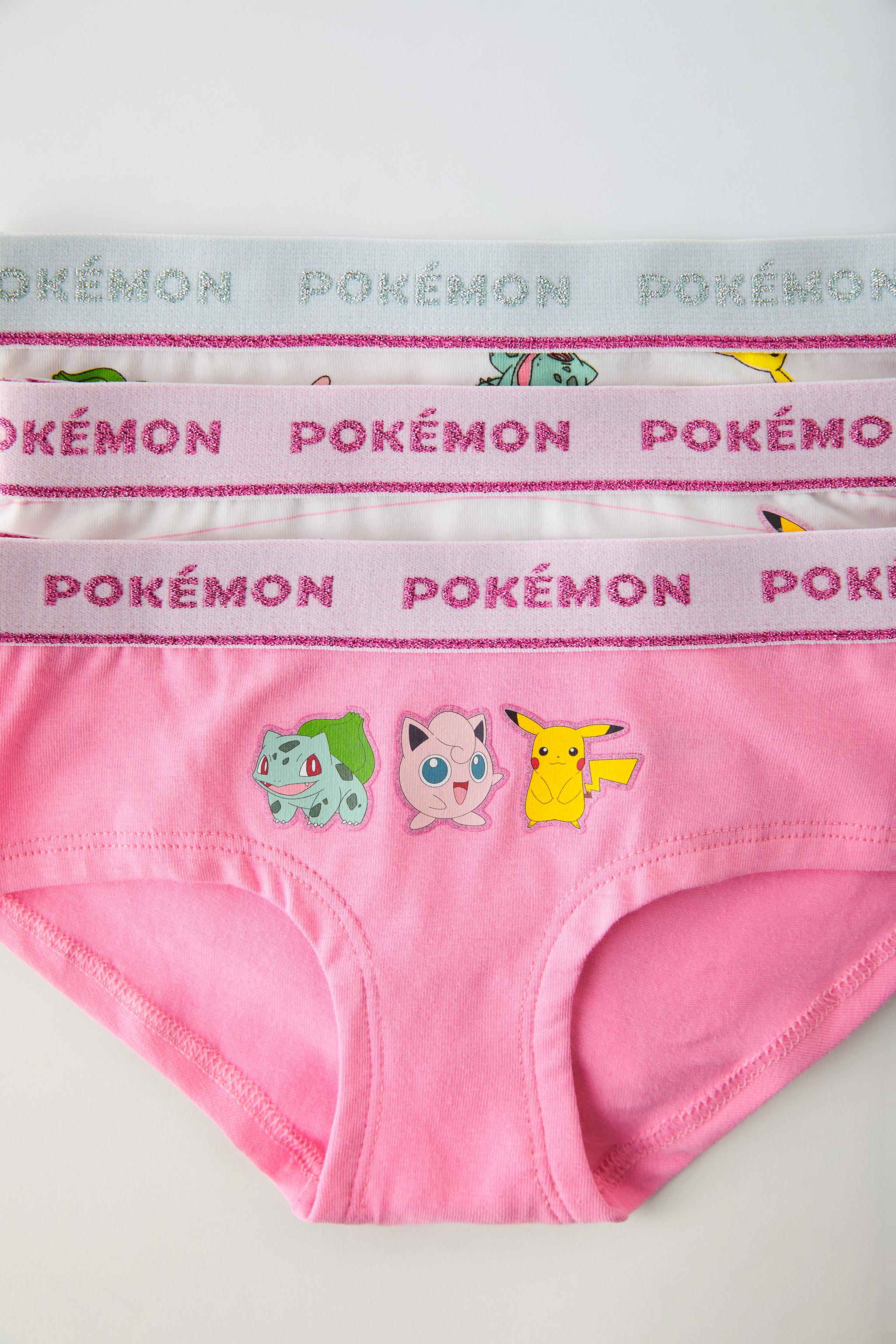 Pokemon Knickers Pikachu Squirtle Charmander Panties Womens UK Sizes 6 to  20 