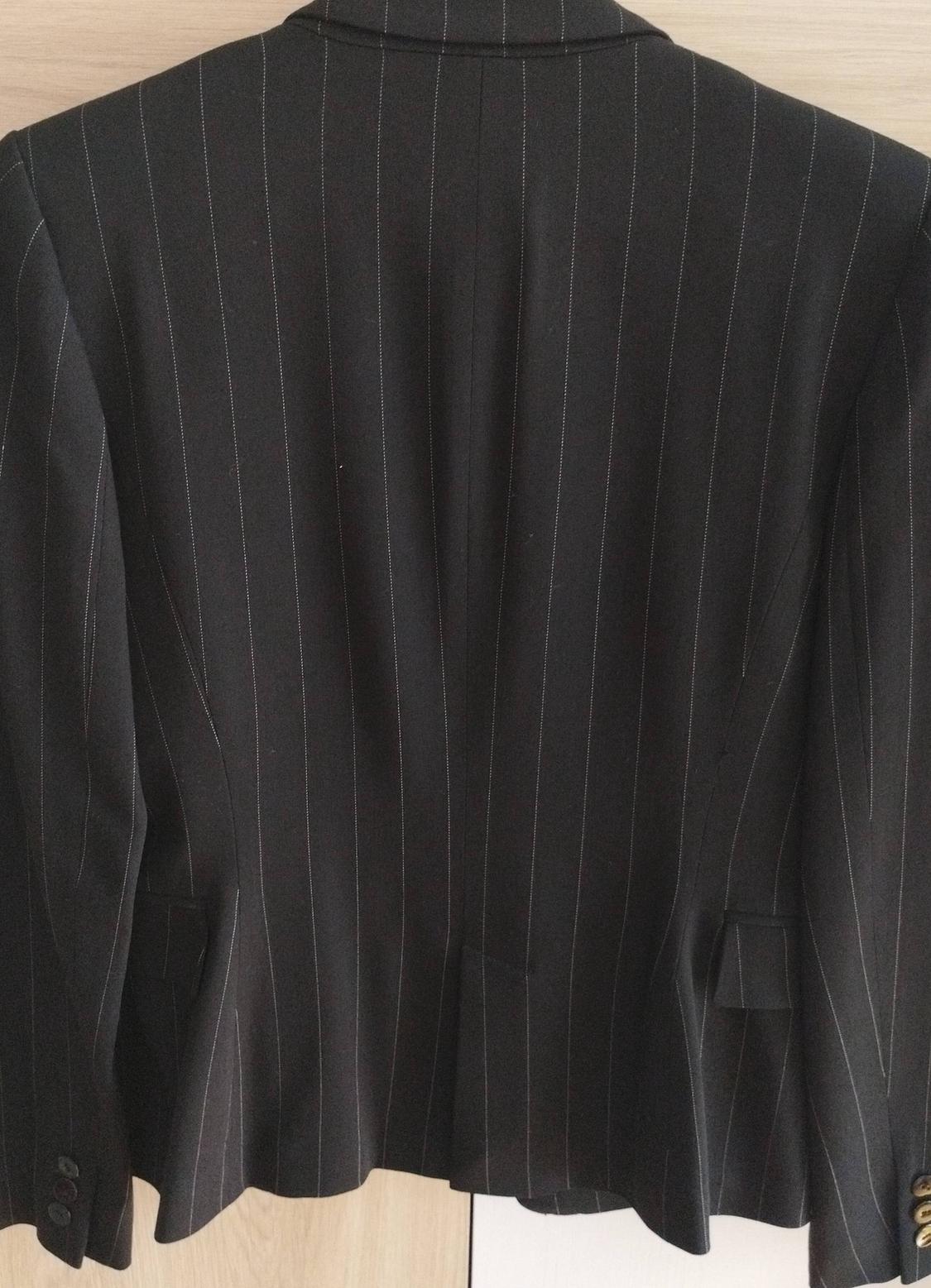FITTED PINSTRIPE BLAZER - Image 4