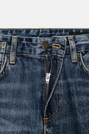 JEANS ZW COLLECTION DROIT TAILLE MOYENNE - Bleu de Zara - Image 7