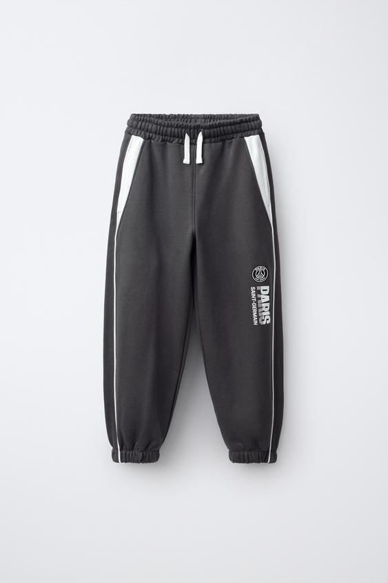 PSG ® FLEECE JOGGERS - Anthracite grey de Zara - Imagen 0