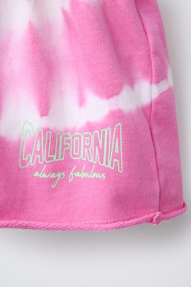 BERMUDA TIE DYE - Fuchsia de Zara - Image 3