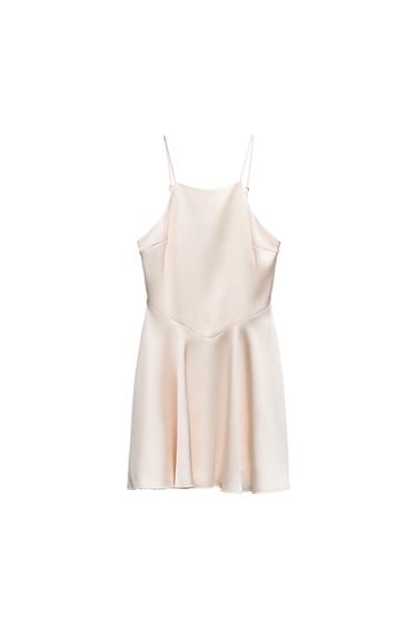 VESTIDO CORTO SATINADO