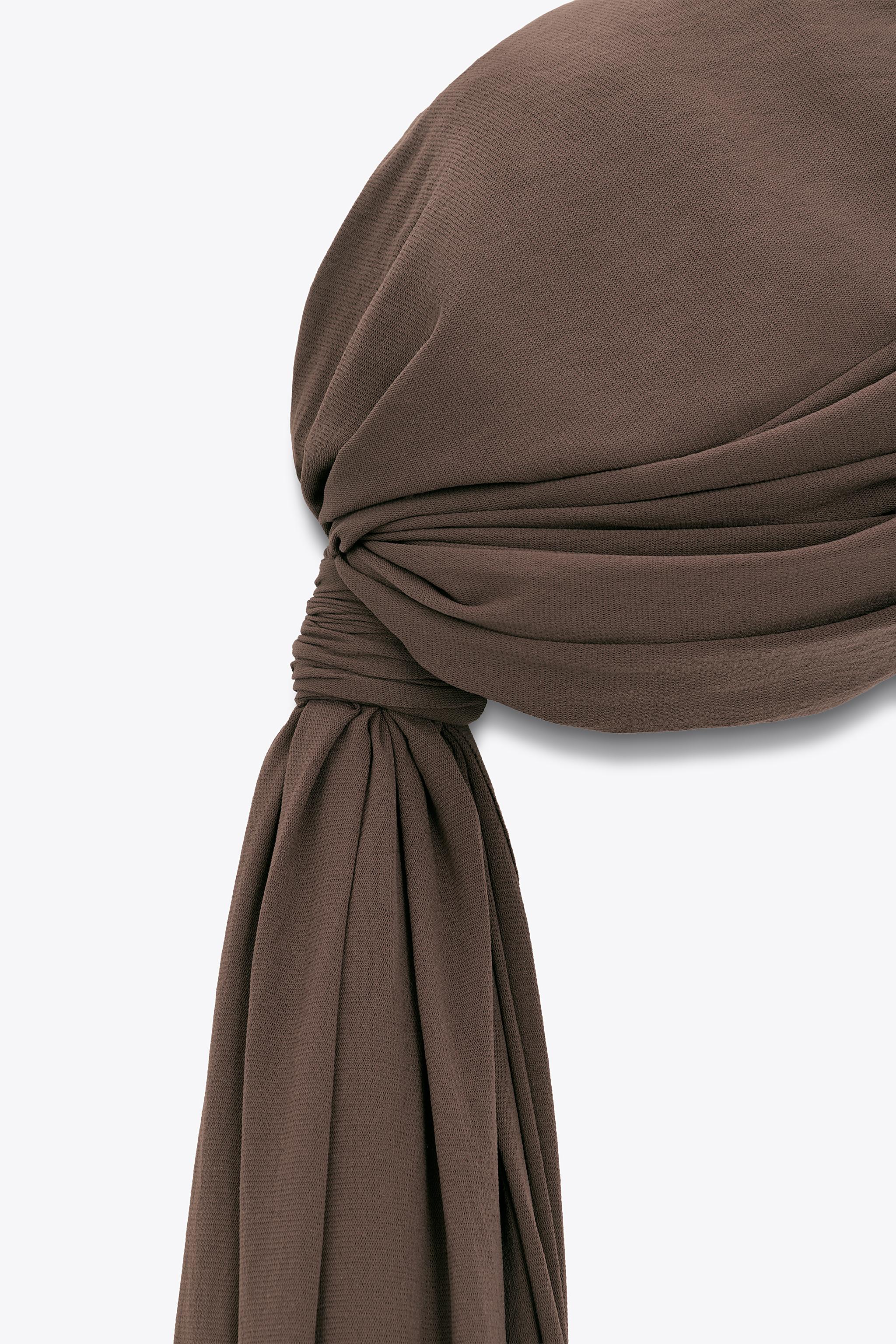 LIMITED EDITION KNOTTED TURBAN HEADPIECE