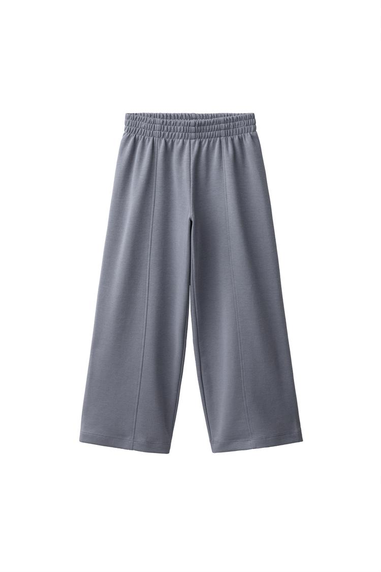 PANTALÓN WIDE LEG INTERLOCK