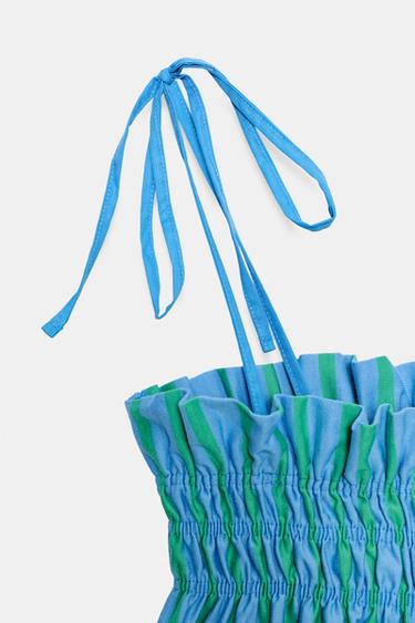 TOP À RAYURES ET BRETELLES - rayures de Zara - Image 8