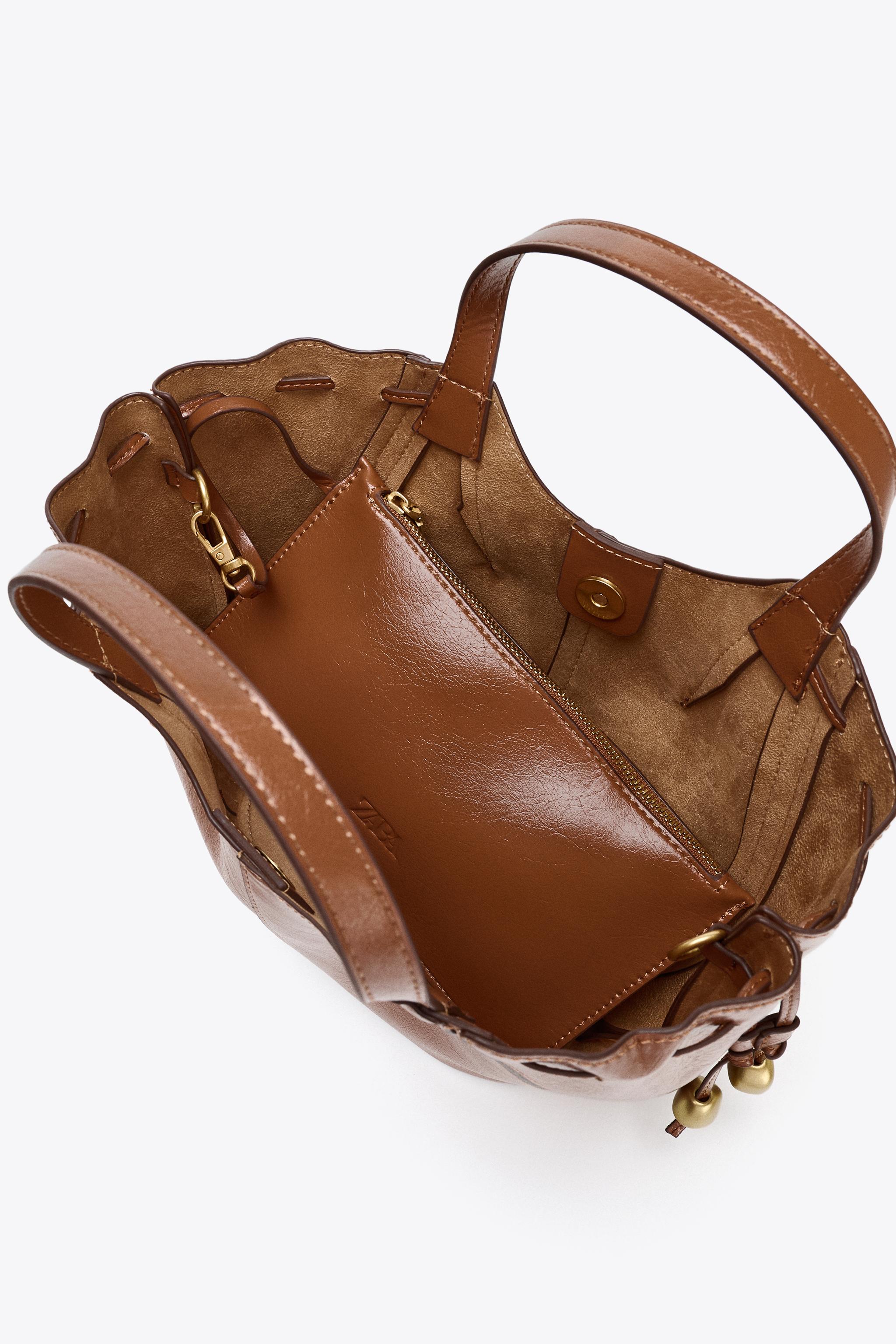 BEADED STRAP HANDBAG