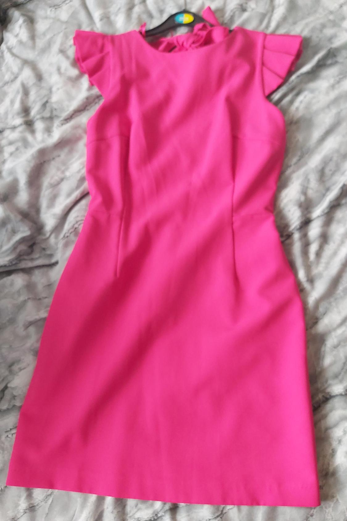 OPEN BACK DRESS WITH BOW