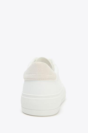 TENNIS DÉTAIL SURPIQÛRES - Blanc de Zara - Image 6