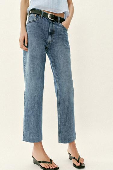 Z1975 SLIM FIT HIGH-WAIST JEANS - Blue by Zara