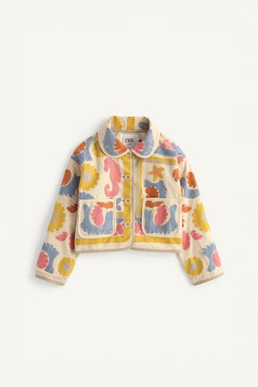 CAZADORA BORDADOS LIMITED EDITION - Multicolor de Zara