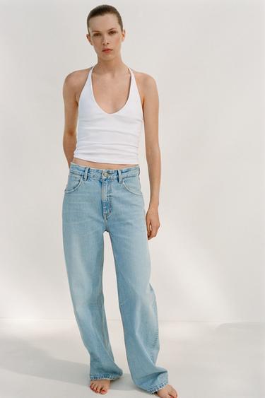 Zara HALTER TOP - White - Image 0