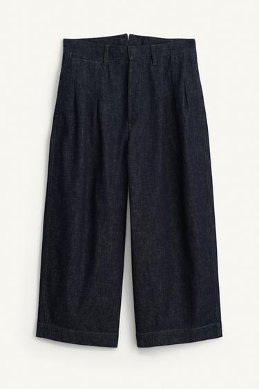 JEANS BALLOON FIT - Azul de Zara