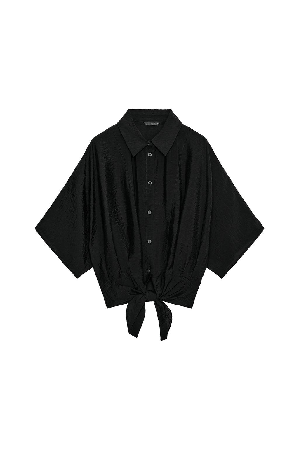 SHORT SLEEVE KNOT SHIRT - image 3