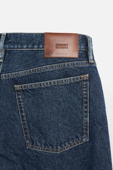 LIMITED EDITION RELAXED STRAIGHT-LEG JEANS - Blue by Zara - Image 9