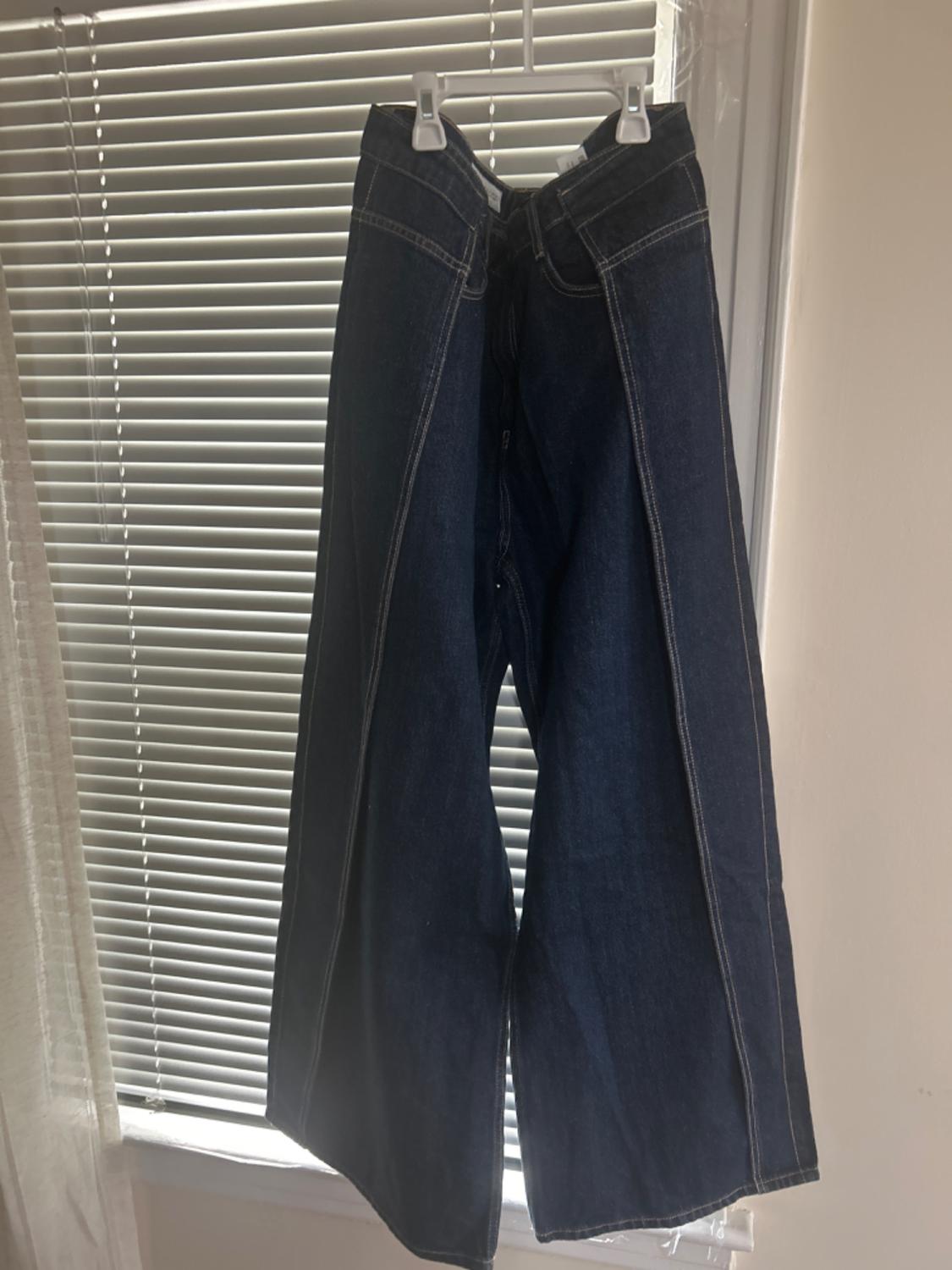 TRF FULL LENGTH MID WAIST JEANS