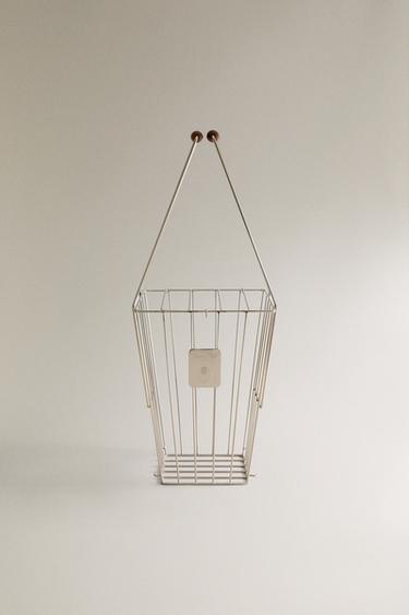 DOUBLE-USE TENNIS BALL BASKET - Grey by Zara