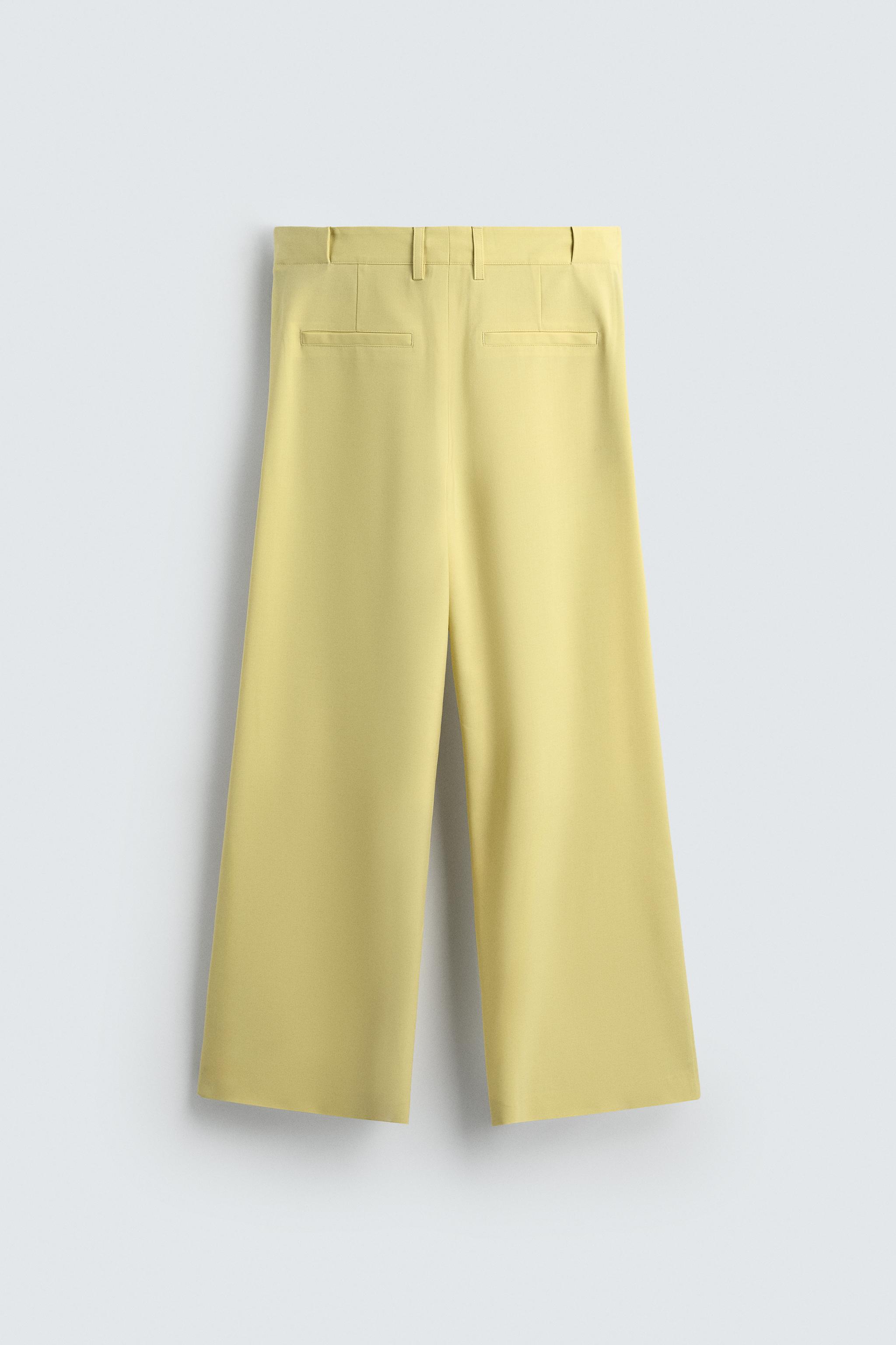 バギーフィットパンツ HARRY LAMBERT FOR ZARA X DISNEY - イエロー