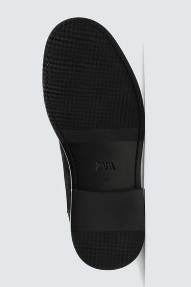 BOTA CHELSEA PIEL - Negro de Zara