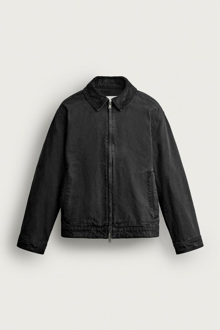 COMBINED COLLAR ZIP-UP JACKET