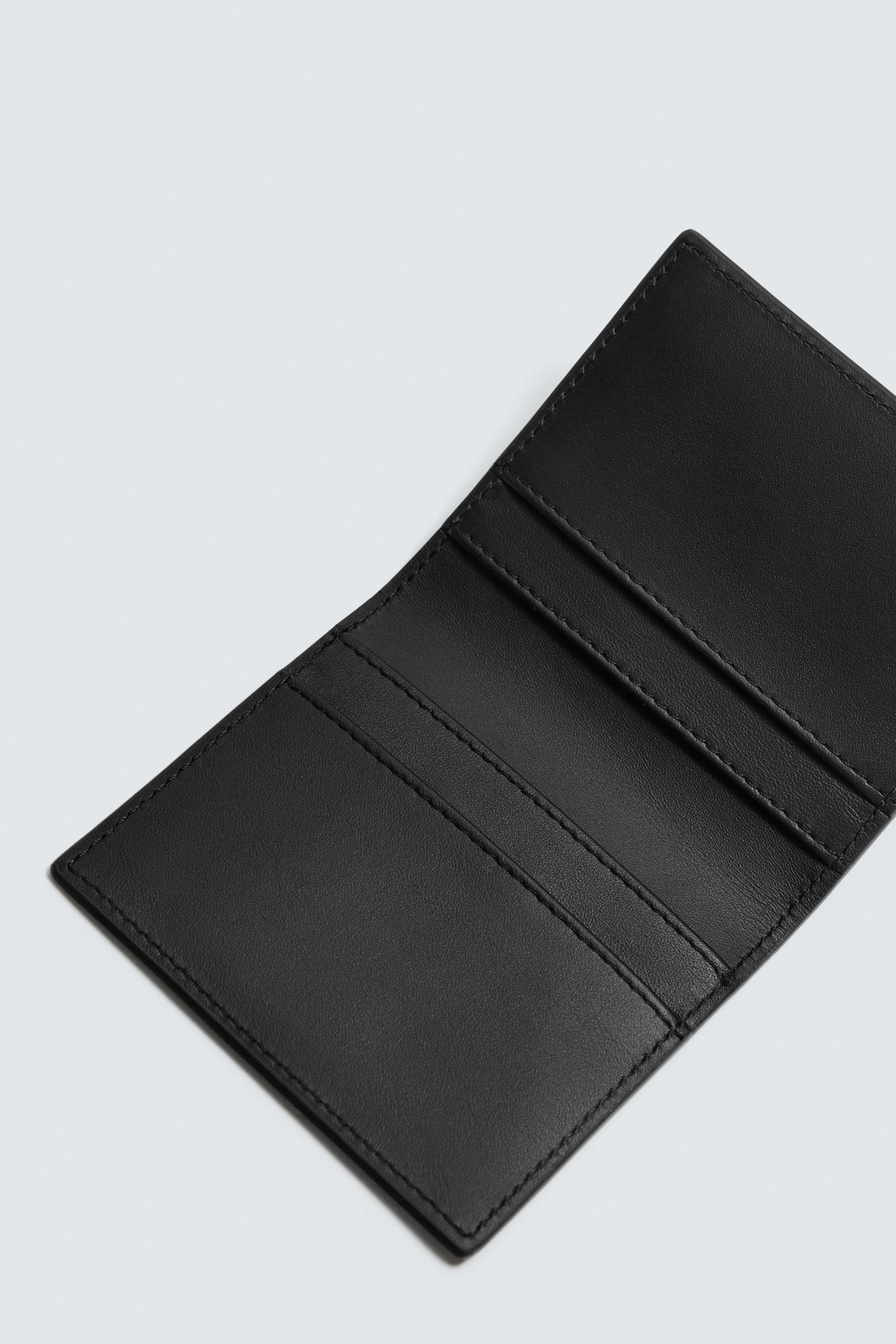 PORTE-CARTES EN CUIR