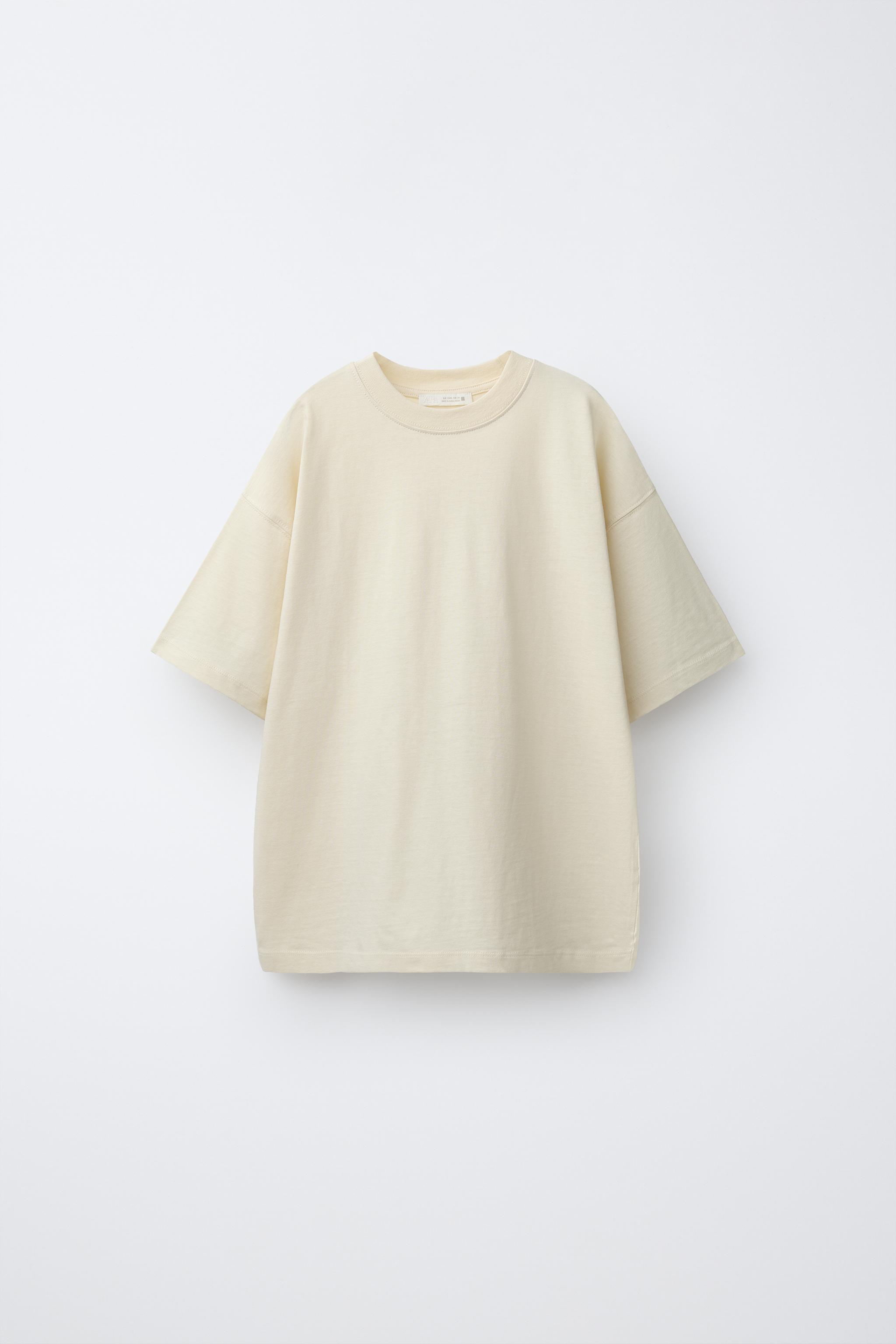 THREE-PACK OF BASIC AND STRIPED T-SHIRTS — Pistachio