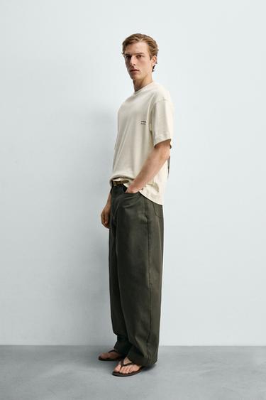 INTERLOCK PHOTO PRINT SWEATSHIRT - Beige by Zara - Image 3