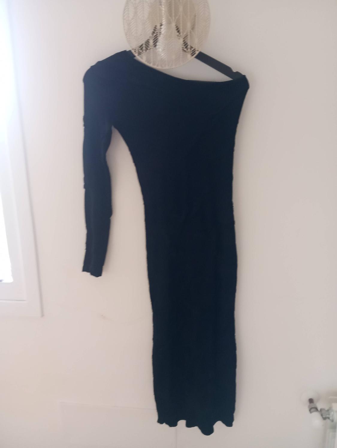 ASYMMETRIC KNIT DRESS - Image 4