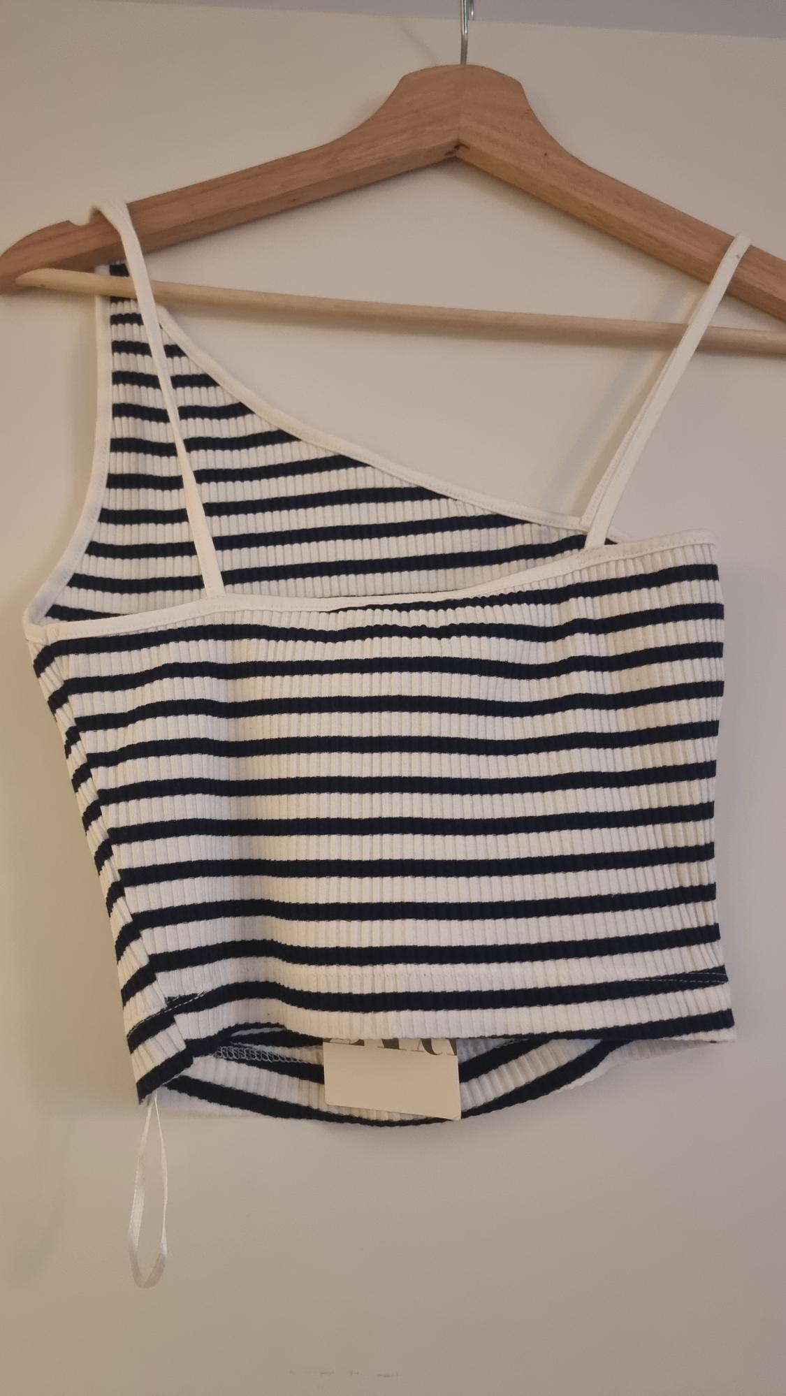 CROPPED RIBBED T-SHIRT - Image 2