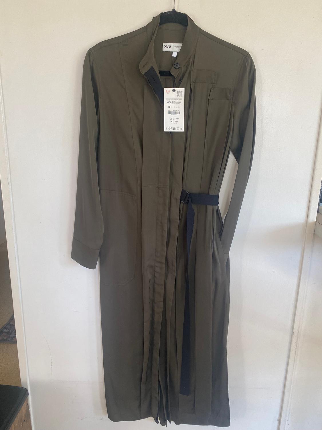 PLEATED SHIRTDRESS ZW COLLECTION - Image 2