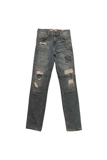 HIGH WAIST MOM FIT JEANS
