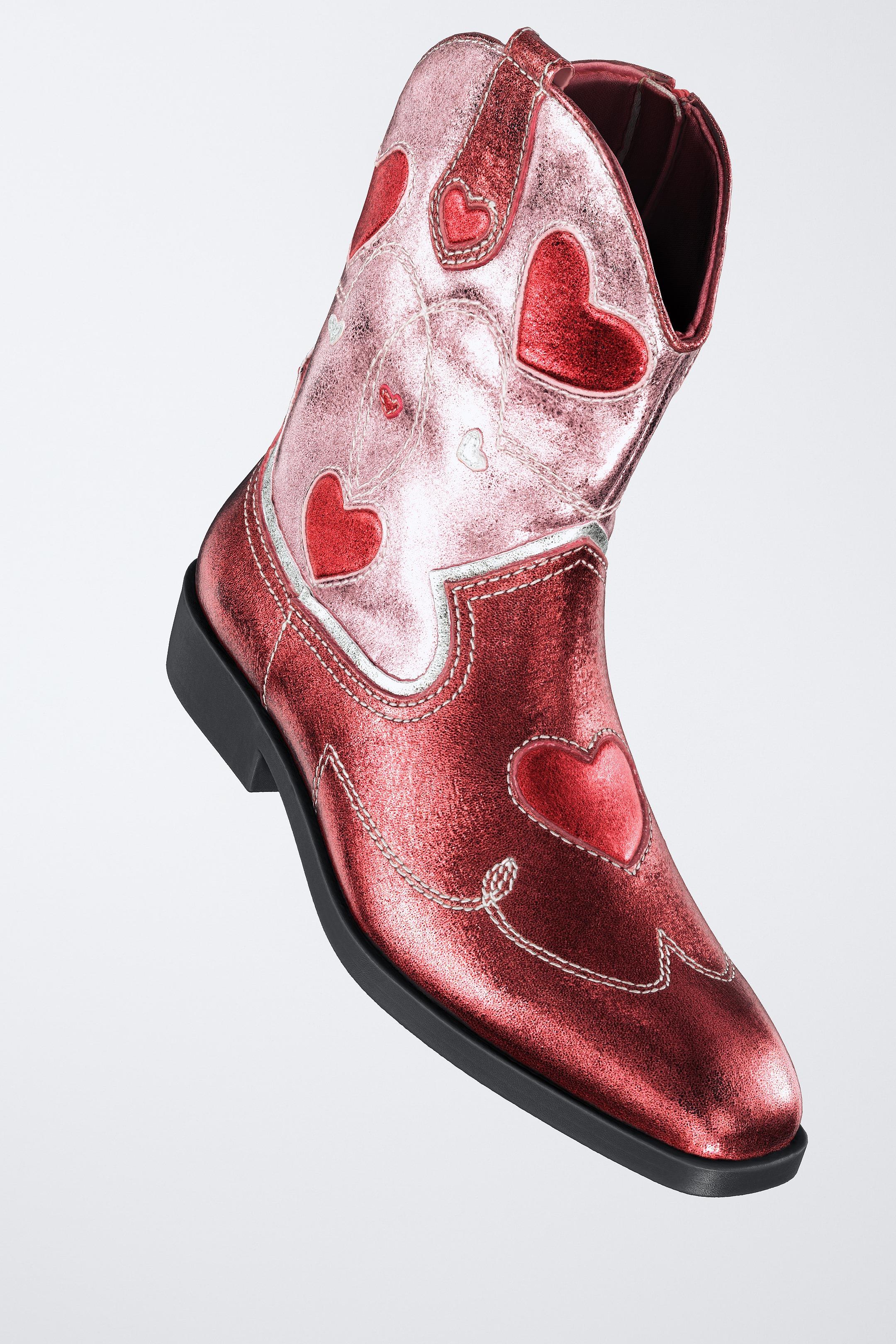 FANTASY COWBOY BOOTS - Pink by Zara