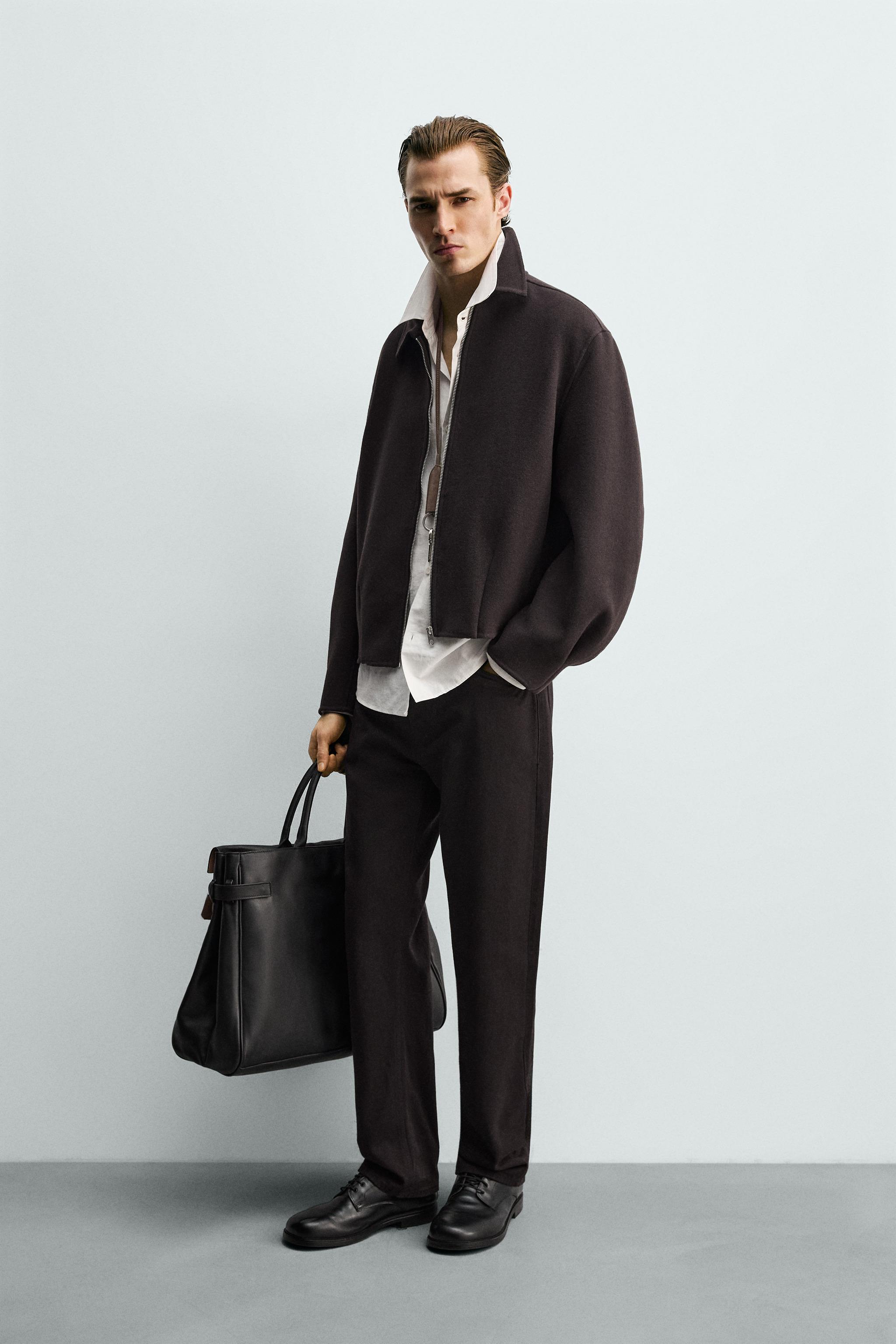 BOXY FIT WOOL JACKET