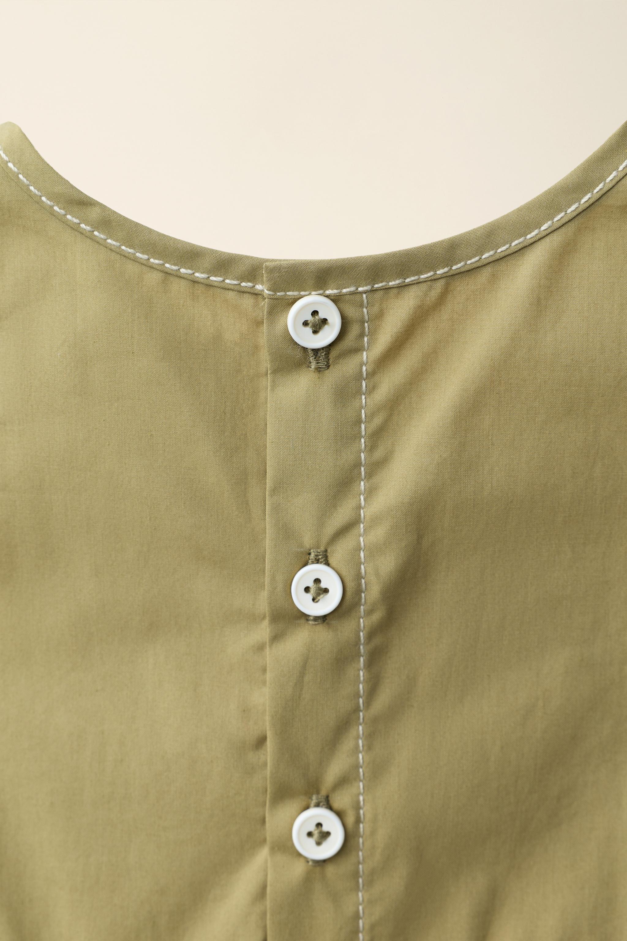 Детские комбинезоны Zara CONTRAST STITCH ROMPER CREATED BY CARAMEL LONDON X — фото 4