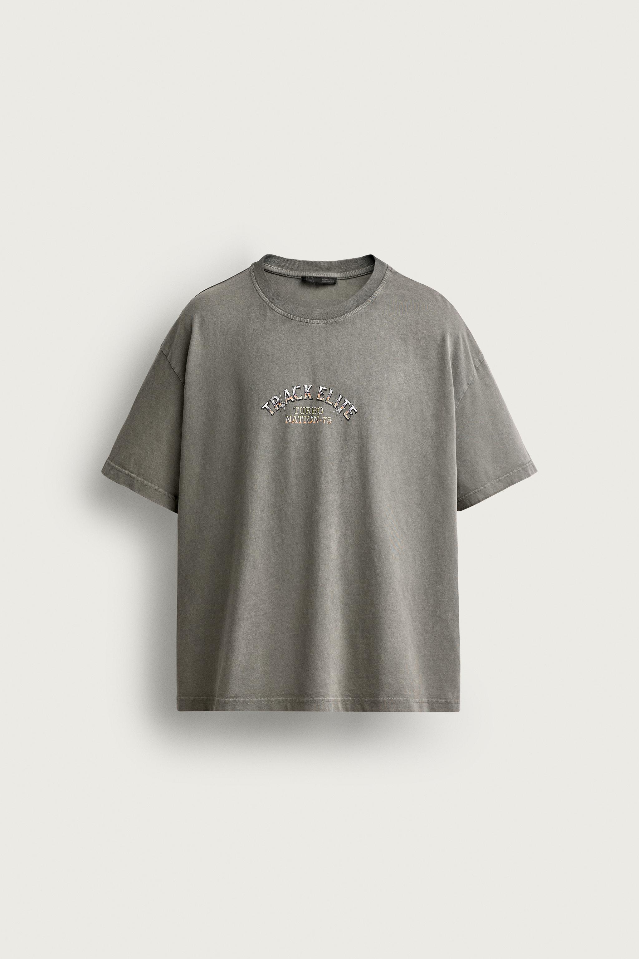 T-SHIRT RELAXED FIT À GRAPHIQUES COMBINÉS