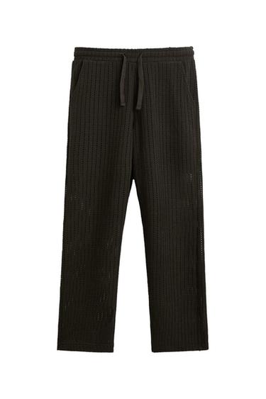 PANTALÓN JACQUARD CALADOS