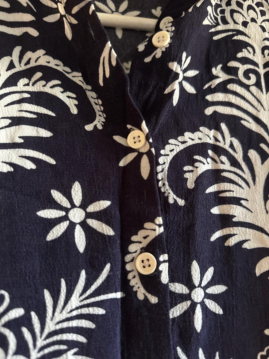 PRINTED DRESS WITH BELT - Image 3