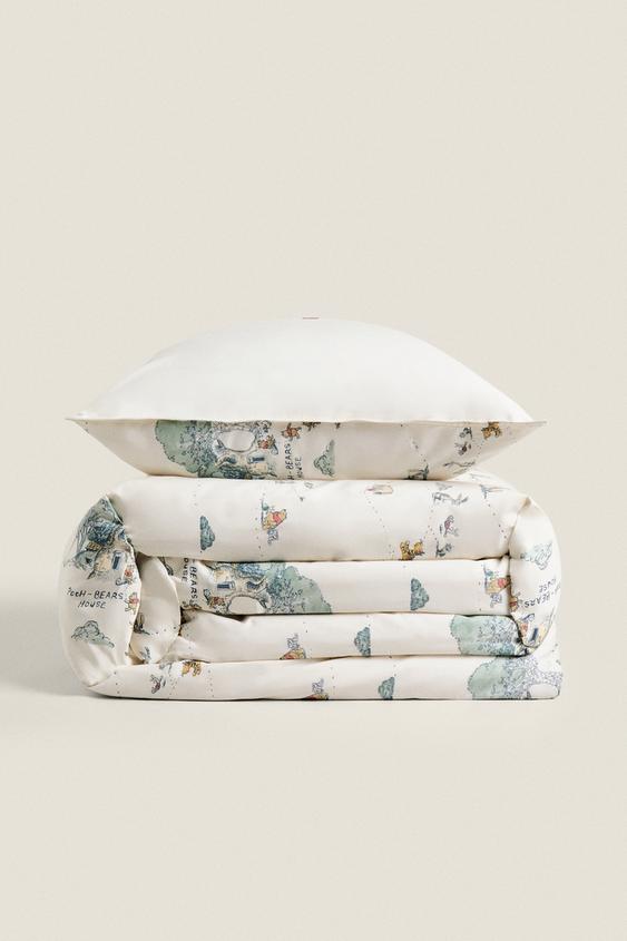 WINNIE THE POOH REVERSIBLE CHILDREN'S BEDDING ZARA Ireland