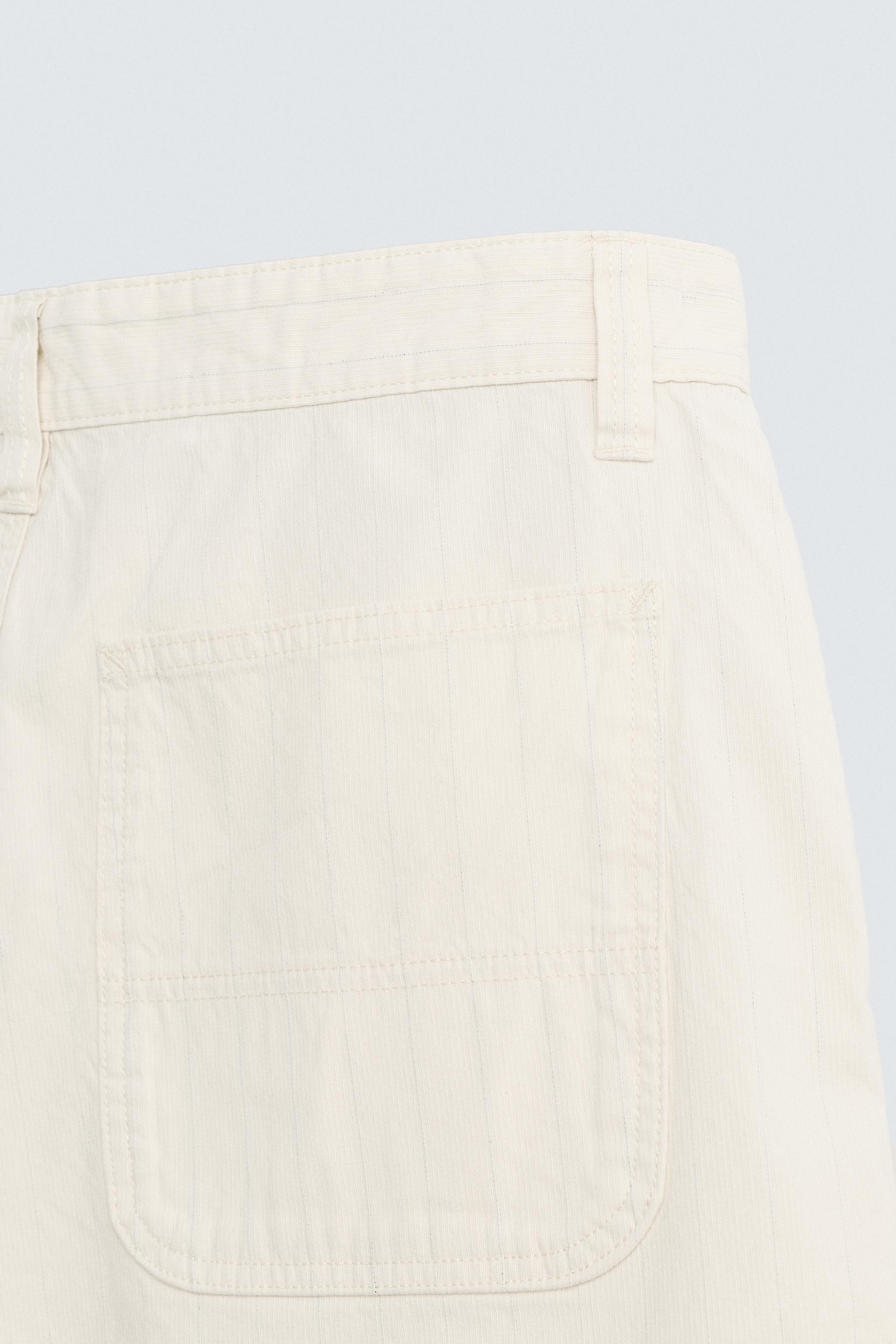 BERMUDA REGULAR FIT RAYURES