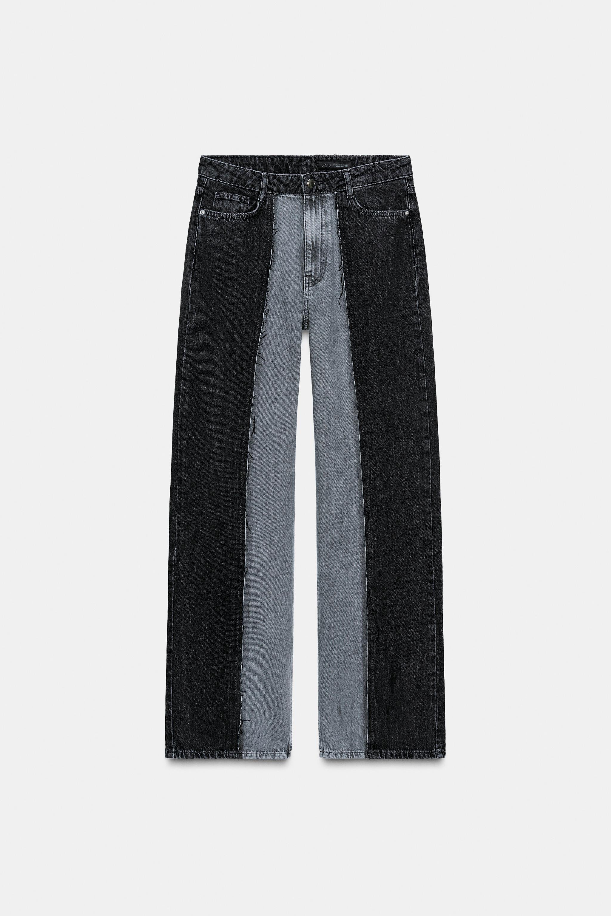 Z1975 YÜKSEK BEL GENİŞ PAÇA KOMBİNE JEAN - Görsel 6