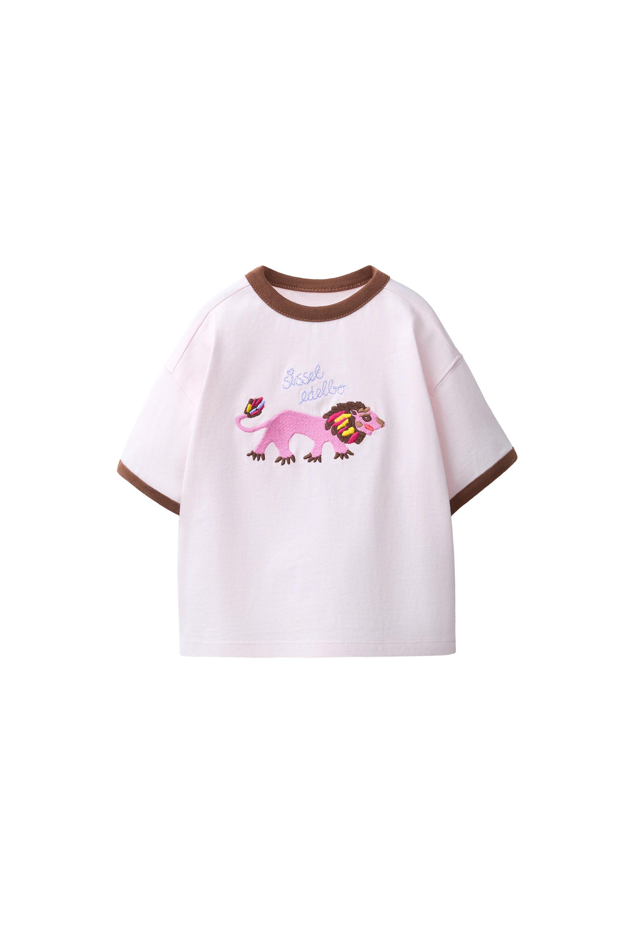 Eé embroidery big long tee baby pink Heart Tie Dye Shirt, Girls Sizes XS S M L XL, Pink Tie Dye Top