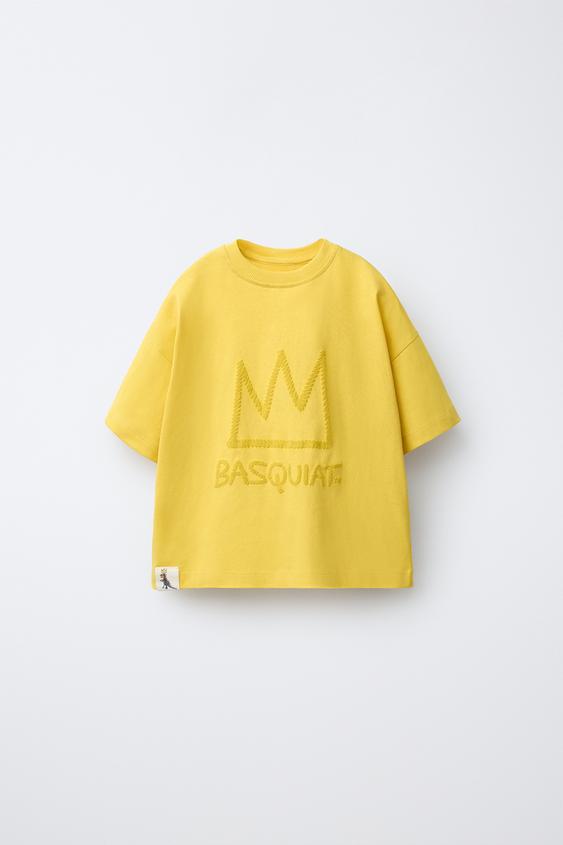 CAMISETA BASQUIAT® - Amarillo de Zara - Imagen 0