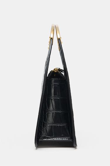 SAC CITY ANSE MÉTALLIQUE - Noir de Zara - Image 4