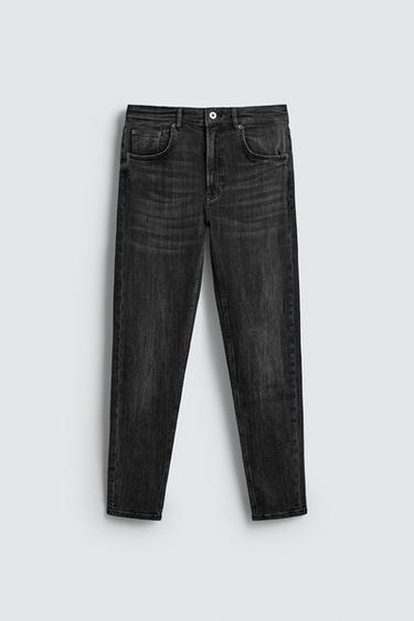 SKINNY FIT JEANS - Black by Zara