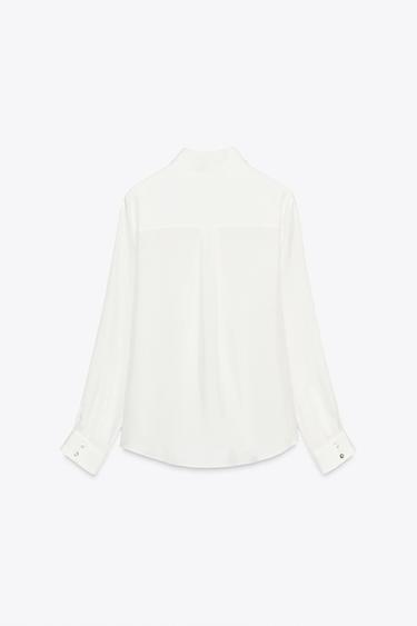 LIMITED EDITION TAILORED SHIRT WITH POCKETS - White by Zara - Image 6