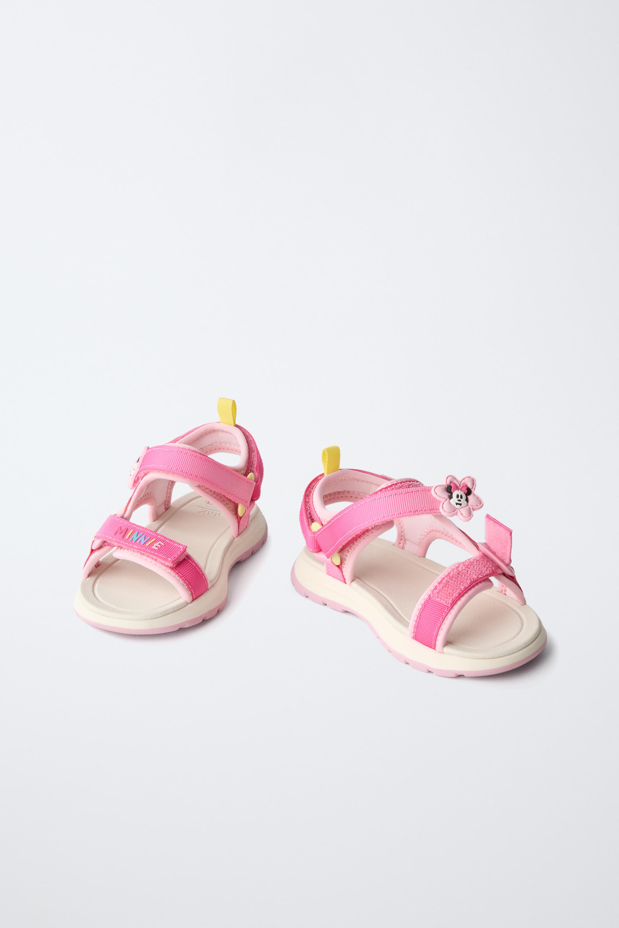 Детские сандалии Zara MINNIE MOUSE © DISNEY TECHNICAL SANDALS — фото 4