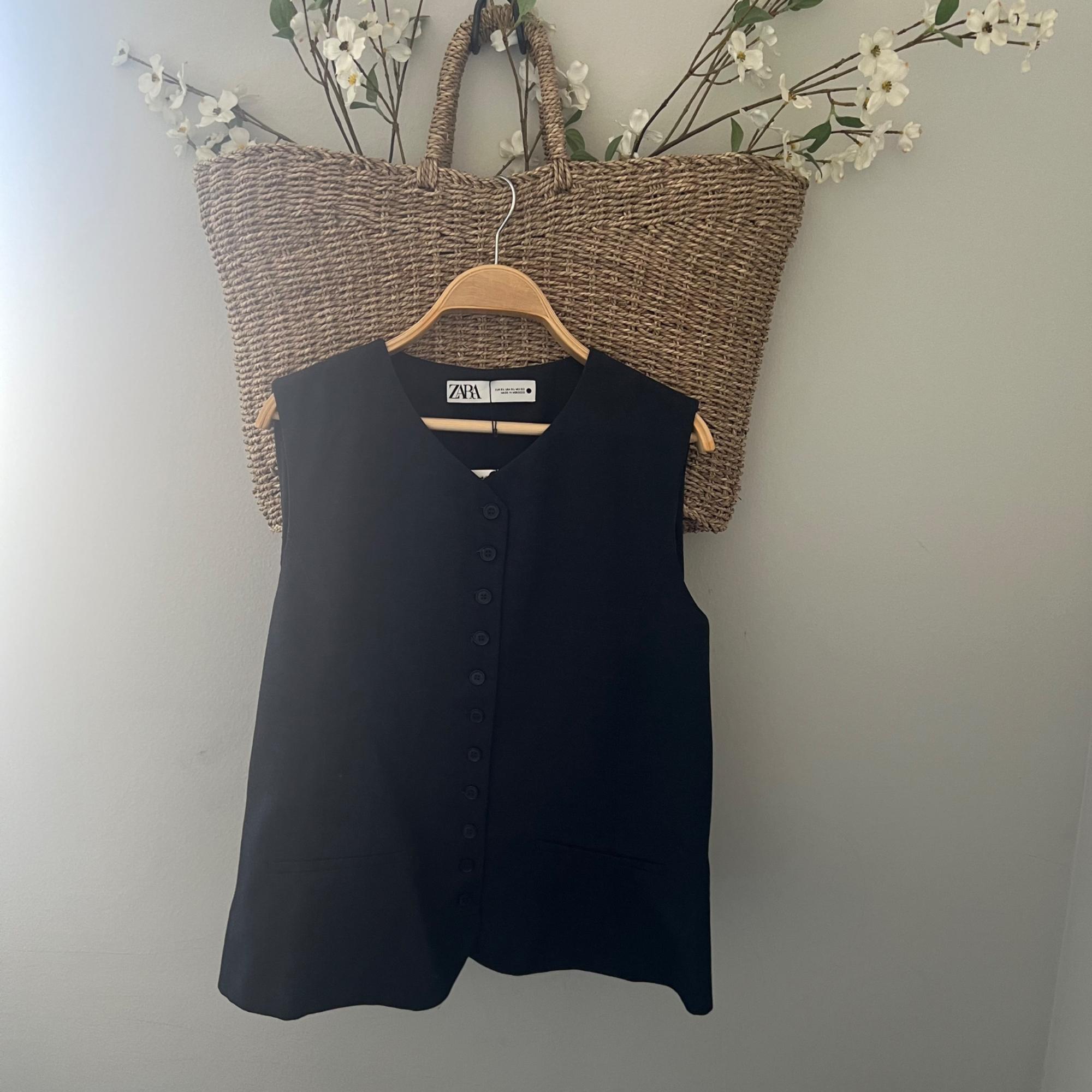 BUTTONED VEST ZW COLLECTION SECOND HAND | Zara Preowned